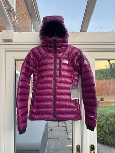 Brand New The North Face Women's Puffer Summit Down Hooded Jacket Size small - Picture 1 of 24