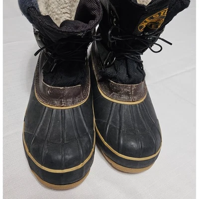 Western Chief Insulated Winter Boots Men's Size 9 Steel Shank Waterproof - Image 1 of 4