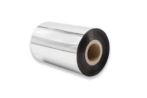 Thermotransfer Band für Valentin CV6800 Wachs-Plus schwarz 100mm - Afbeelding 1 van 1