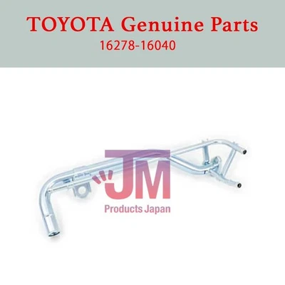 TOYOTA LEVIN TRUENO AE86 Water Pipe Heater Metal Tube 16278-16040 OEM Genuine - Image 1 of 4
