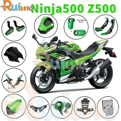 Para Kawasaki Ninja 500 Z500SE Accesorios Agarre Freno Embrague Palanca Espejo Protección Foto 1 de 4