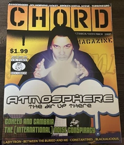 CHORD Magazine Oct-Nov. 2005 Emo Atmosphere Coheed Cambria Broken Social Scene - Picture 1 of 3