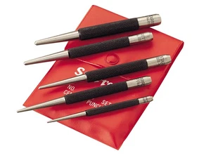 Juego de punzones centrales Starrett S117PC, 5 piezas STRS117PC - Imagen 1 de 1