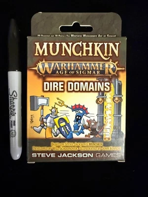 Munchkin Warhammer Age of Sigmar Dire Dominios Expansión Juego de Cartas Steve Jackson Foto 1 de 2