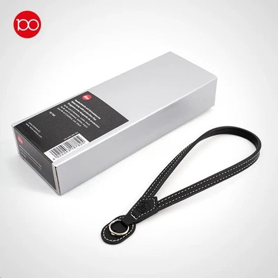 Correa de muñeca de cuero Leica con solapa de protección para cámaras Leica M y X Foto 1 de 4