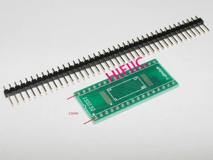 2PCS TSSOP32 SSOP32 TO DIP32 adapter pcb conveter board(+header gold pins) - Picture 1 of 1