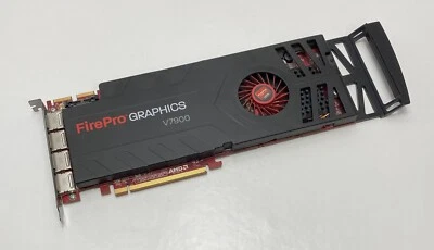 2GB/ 2048MB Dell CJ9FJ AMD FirePro Graphics V7900 Quad Display PCI-e Card - Image 1 of 4