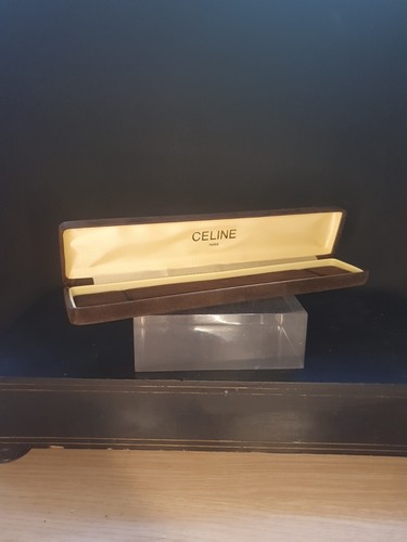 Etui Ecrin Boite Bijoux Celine Paris Bracelet