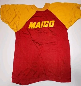 True Vintage MAICO Short Sleeve Jersey, Mens M, MX Motocross RARE - Picture 1 of 7