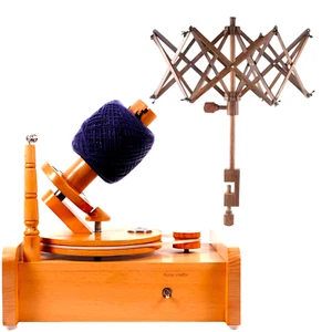 JUEGO DE BOBINADORA ELÉCTRICA PARA BOBINADORA DE BOLAS DE HILO JUEGO DE BOBINADORA GIRATORIA ELÉCTRICA - Imagen 1 de 8