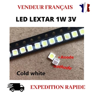 10PCS LED DE REPARATION LEXTAR 3030 1W 3V 80-90 POUR RETROECLAIARGE TV BACKLIGHT - Imagen 1 de 1