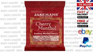 JAKEMANS SOOTHING SWEETS FLAVORS( CHERRY MENTHOL) 100g **UK SELLER** - Picture 1 of 6