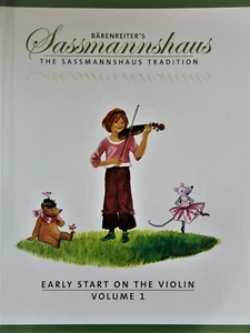 Sassmannshaus Early Start on the Violin Vol. 1 (tutor) Barrenreiter`s - Picture 1 of 1