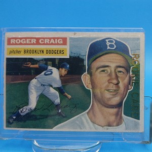 1956 TOPPS #63 ROGER CRAIG VG F5430