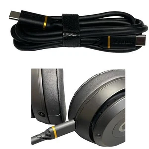 OtterBox (3.3-Ft) Fast Charge USB-C to USB-C Tough Cable For Beats Solo 4 Audio - Picture 1 of 4
