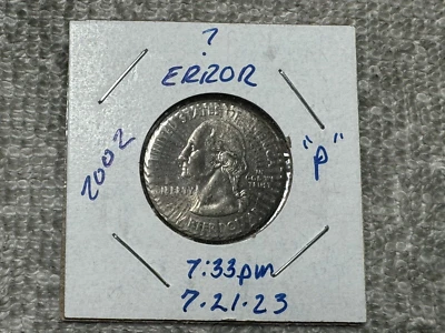 2002 ""P" Washington Quarter ??ERROR or PMD?? - Image 1 of 4