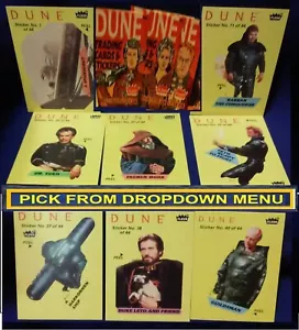 1984 Fleer Dune The Movie Trading Cards Sticker You Pick 1 Updated (Apr1) - Bild 1 von 55