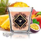 Ice N Fire - Tropical Passion Fruit Scented Sterling Ring Candle 100% Soy