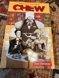 Unread Chew Volume 3 Trade Paperback Comics Graphic Novel Just Desserts - Picture 1 of 15