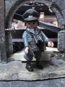 PLAYMOBIL CUSTOM OFICIAL WEHRMACHT (FRANCIA-1941) REF-0705 BIS - Bild 1 von 9