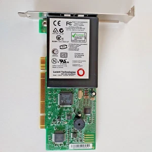 Lucent Technologies 56K PCI Modem Model V1456VQH89B(INT) - Picture 1 of 9