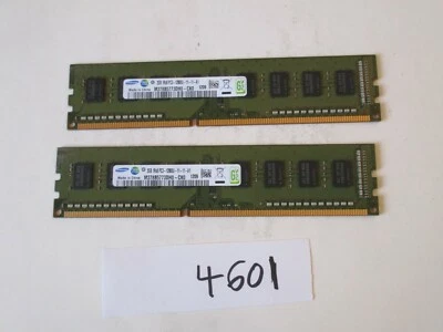 Samsung 2x2Gb=4Gb PC3-12800 1600Mhz DDR3 Desktop Memory RAM (4601) - Image 1 of 2