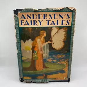 Andersens Märchen Windermere Serie 1940 antikes Buch + seltener Schutzumschlag - Bild 1 von 12