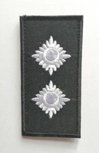 POLICE BATH STARS, PIPS INSPECTOR EMBROIDERED RANK PATCH TAG - Picture 1 of 2