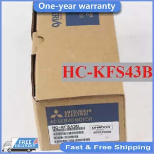 1 Stück NEU HC-KFS43B Mitsubishi Servomotor Modell HC-KFS43B in Box - Bild 1 von 4