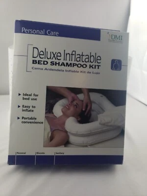 DMI Deluxe Inflatable Bed Shampoo Kit New In Open Box  - Image 1 of 4