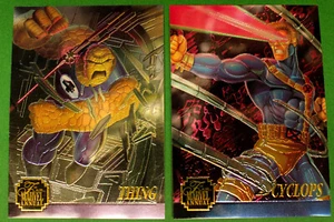 1995 Fleer Marvel Annual Lot (2) Limited Edition #4 & #8 NM - Picture 1 of 2