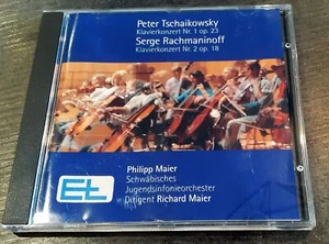 10063 - TCHAIKOVSKY etc - CONCERTO FOR PIANO & ORCHESTRA - MAIER - RK MUSIC CD - Picture 1 of 2
