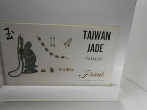 FRANK TAIWAN JADE JEWELRY CATALOG  Bracelets/Necklaces/Rings/Pendants/+ - Picture 1 of 3