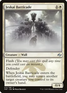Fate Reforged Jeskai Barricade MTG Magic the Gathering NM - Picture 1 of 1
