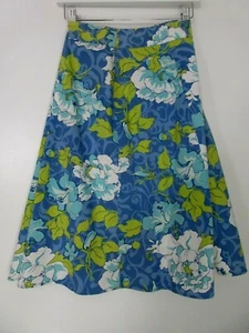 ST JOHNS BAY WOMENS SKIRT SZ 20 FLORAL STRETCH KNEE LENGTH SKIRT EASY WEAR CUTE - Picture 1 of 6