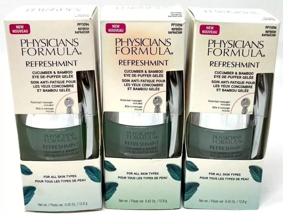 Physicians Formula Refreshmint Cucumber & Bamboo Eye De-puffer Pf11094