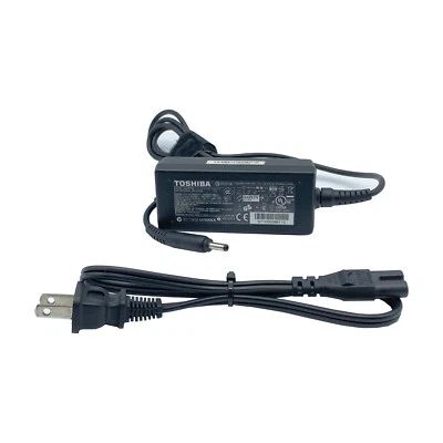 Genuine Toshiba AC Power Adapter PA-1300-04 PA3922U-1ARA 30W Laptop Charger - Image 1 of 4