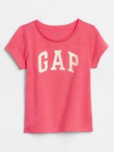 BNEW babyGap Logo T-Shirt, florida coral pink, Size 4 only