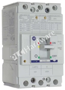 Allen Bradley 140G-G3C3-C40/A Custodia Stampata Interruttore Telaio G 3 Poli 40A - Foto 1 di 8