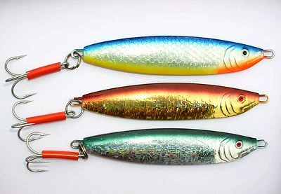 Sölvkroken Stingsilda Holographic Pilker 125, 200, 400, 700 Gramm, 4 Farben,Pilk - Bild 1 von 2