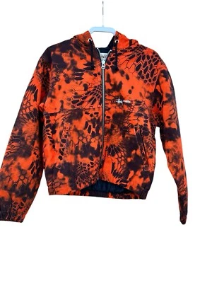 Chaqueta de Trabajo Stussy Con Capucha Kryptek Camuflada Inferno Para Hombre Pequeña Nueva Con Etiquetas Foto 1 de 4
