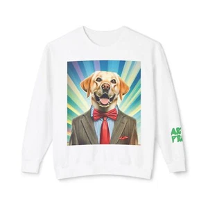Fun Dog-Inspired Crewneck Sweatshirt, Pet Lover Gift, Animal Humor Apparel, - Bild 1 von 6