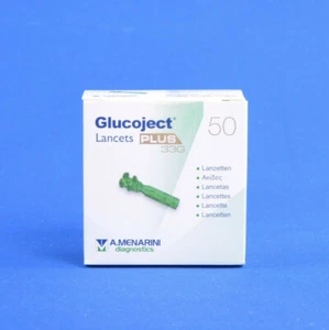 GlucoJect Lancets Plus 50 Sterile Lancettes, Berlin Chemie PZN 03992373 - Bild 1 von 2