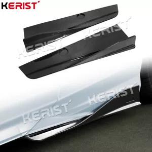 Carbon Fiber Side Skirts Bumper Lip Canards for McLaren Artura 2019-2024 - Picture 1 of 17