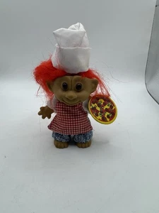 Vintage Pizzabäcker Troll Puppe - Bild 1 von 5