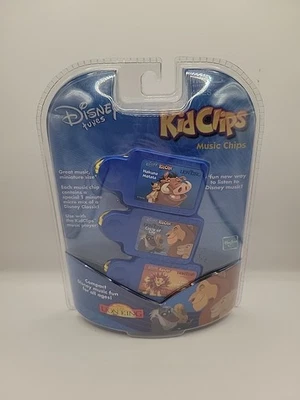 Disney Tunes KIDCLIPS Kid Clips Music Chip Song 3-Pack THE LION KING New Vintage - Image 1 of 3