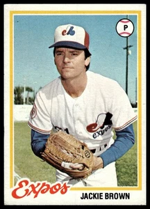 1978 Topps #699 Jackie Brown Montreal Expos Baseball Card - Picture 1 of 2