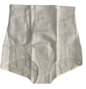 Vintage Slim Jim White Panty Girdle Large 40" - 43" Hips 1960 - 70 Firm Control - Picture 1 of 7