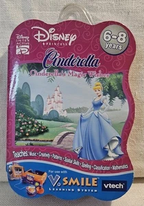 Vtech V.Smile Game Disney's Cinderella Cinderella's Magic Wishes Cartridge - Bild 1 von 3