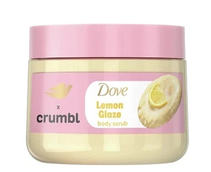 NEW SEALED DOVE X CRUMBL LEMON GLAZE COOKIE BODY SCRUB 15oz LIMITED EDITION  - Picture 1 of 4